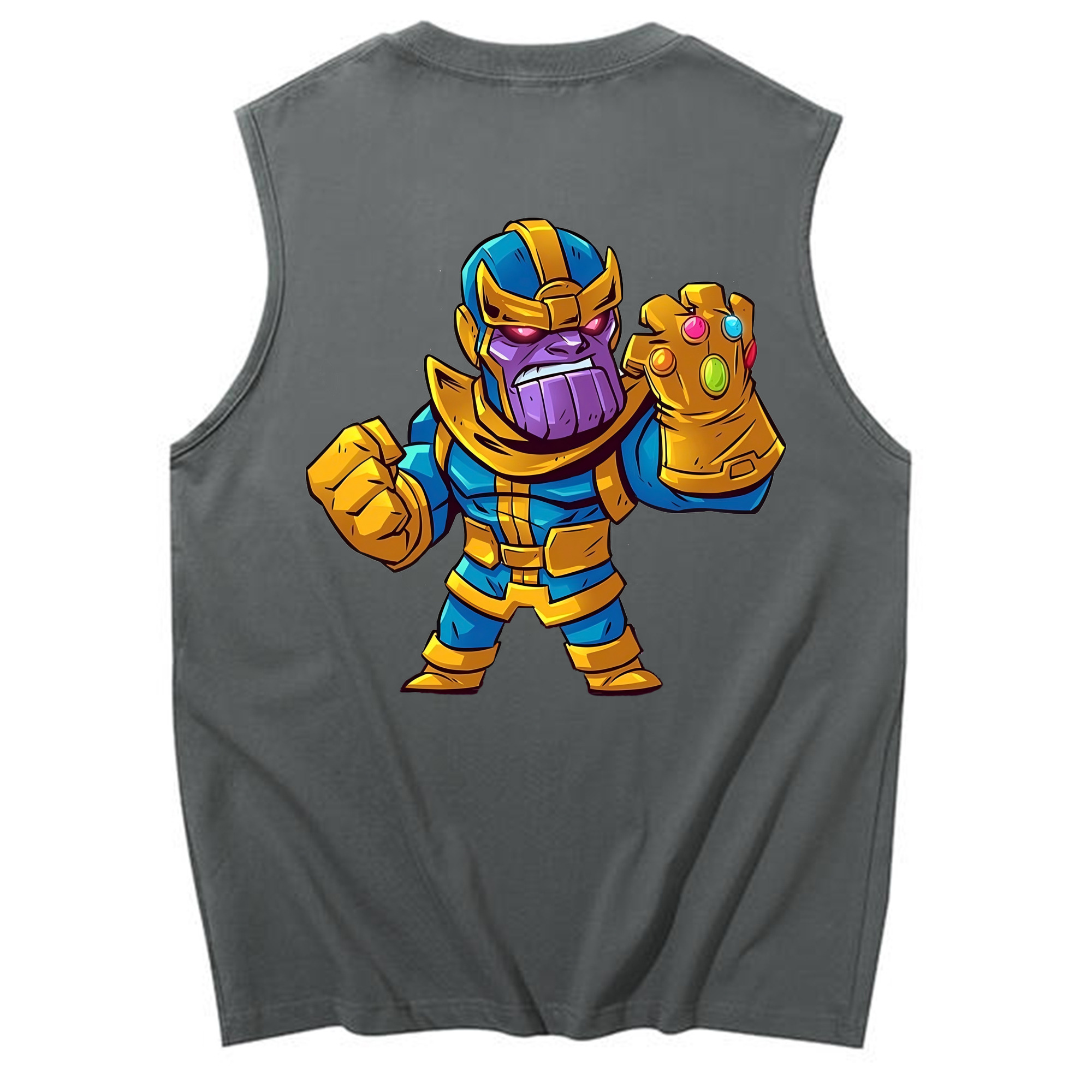 （画像用） アベンジャーズ The Avengers コットン100％タンクトップ（背面プリント）